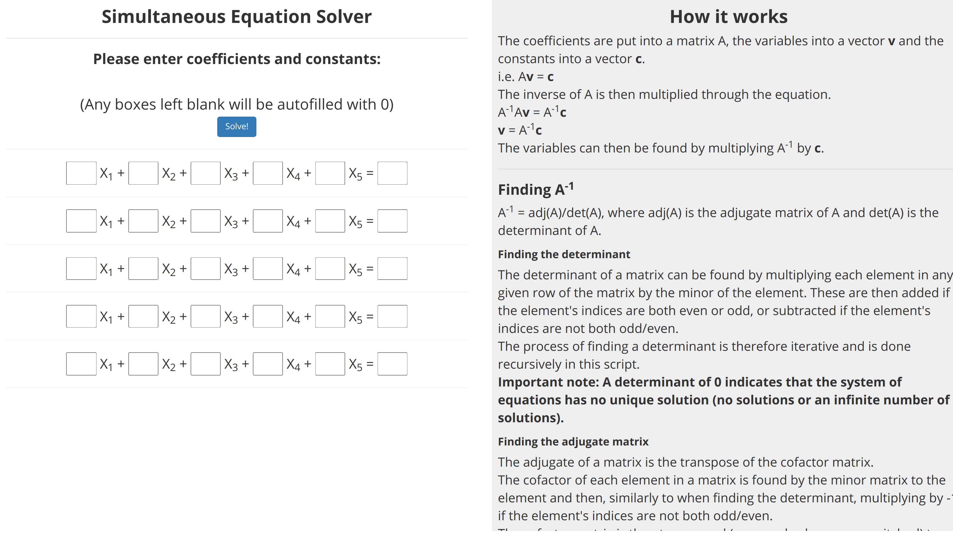 Image of Equation Solver